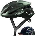 Cyklistická helma Abus Powerdome Ace Moss Green