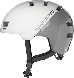 Cyklistická helma Abus Skurb Ace Silver White