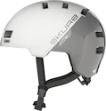 Cyklistická helma Abus Skurb Ace Silver White S