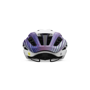 Cyklistická helma Giro Aries  Spherical Mat White/Black Canyon/SRAM