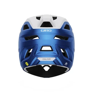 Cyklistická helma Giro Coalition  Spherical Mat White/Ano Blue M