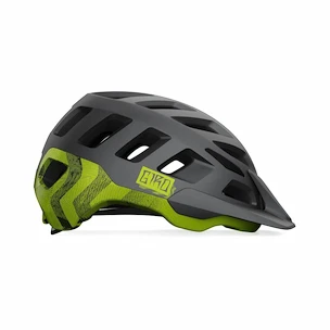 Cyklistická helma Giro   Radix Mat Metalic Black/Lime