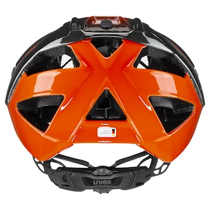 Cyklistická helma Uvex Quatro Titan - Orange (S4107752800) 52 - 57 cm