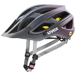Cyklistická helma Uvex Unbound Mips Anthracite Plum Mat