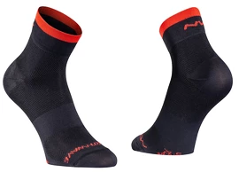 Cyklistické ponožky NorthWave Origin Mid Black/Red