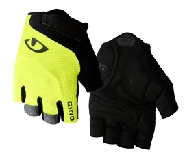 Cyklistické rukavice Giro Bravo black/yellow