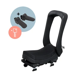 Cyklosedačka Urban Iki Junior bike seat Bincho Black/Bincho Black