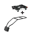 Cyklosedačka Urban Iki  Rear seat Frame mounting Bincho Black/Bincho Black