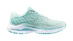 Dámská běžecká obuv Mizuno  Wave Inspire 20 Eggshell Blue/White/Blue Turquoise