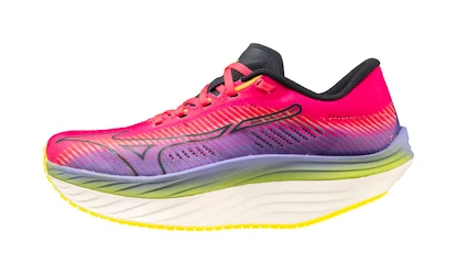 Dámská běžecká obuv Mizuno Wave Rebellion Pro High-Vis Pink/Ombre Blue/Purple Punch