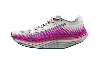 Dámská běžecká obuv Mizuno Wave Rebellion Pro White/Silver/807 C  UK 4