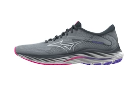 Dámská běžecká obuv Mizuno Wave Rider 27 Pearl Blue/White/High-Vis Pink