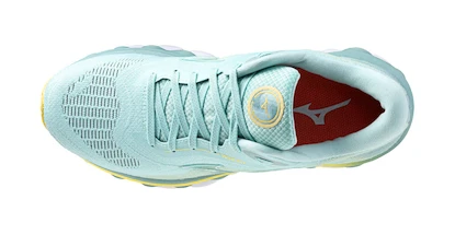 Dámská běžecká obuv Mizuno  Wave Sky 7 Eggshell Blue/White/Sunshine