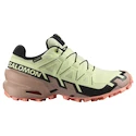 Dámská běžecká obuv Salomon Speedcross 6 Gore-Tex Lime Cream/Mahogany Rose/Black   UK 6,5