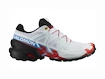 Dámská běžecká obuv Salomon Speedcross 6 White/Black/Fiery Red