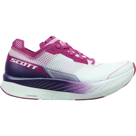 Dámská běžecká obuv Scott Carbon RC White/Carmine Pink