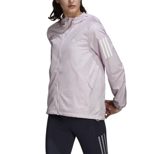 Dámská bunda adidas Own The Run Hooded Running Windbreaker Almost Pink