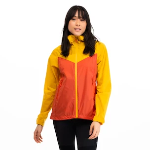 Dámská bunda Bergans  Microlight W Jacket Brick/Light Golden Yellow