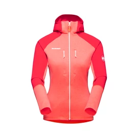 Dámská bunda Mammut Eiswand Advanced ML Hooded Jacket Barberry/Azalea