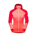 Dámská bunda Mammut  Eiswand Advanced ML Hooded Jacket Barberry/Azalea M