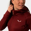 Dámská bunda Salewa  Puez polarlite hooded Syrah