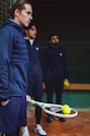 Dámská bunda Tecnifibre  Pro Bomber Full Zip Jacket W Navy