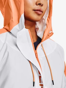 Dámská bunda Under Armour  Rush Woven FZ Jacket-WHT XS