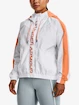 Dámská bunda Under Armour  Rush Woven FZ Jacket-WHT XS