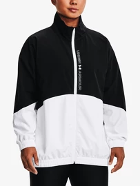 Dámská bunda Under Armour Woven FZ Oversized Storm Jacket-BLK