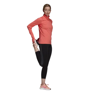 Dámská mikina adidas  Run Fast 1/2 Zip Semi Turbo S