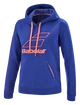 Dámská mikina Babolat  Exercise Hood Sweat Estate Blue