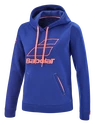 Dámská mikina Babolat  Exercise Hood Sweat Estate Blue