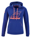 Dámská mikina Babolat  Exercise Hood Sweat Estate Blue M