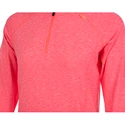 Dámská mikina Endurance  Core X1 Elite Melańge Midlayer Pitaya Pink