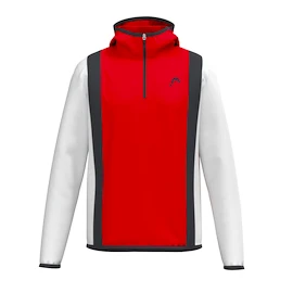 Dámská mikina Head CLUB 25 TECH Hoodie Women Red/White