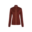 Dámská mikina Icebreaker Merino 260 Quantum IV LS Zip Port/Cedar Wood