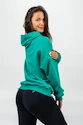 Dámská mikina Nebbia GYM RAT Branded Oversized Hoodie green