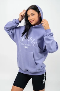 Dámská mikina Nebbia GYM RAT Branded Oversized Hoodie purple