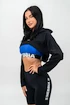 Dámská mikina Nebbia GYM TIME Designer Cropped Hoodie black M