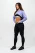 Dámská mikina Nebbia GYM TIME Designer Cropped Hoodie purple