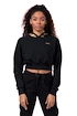 Dámská mikina Nebbia Intense Golden Crop hoodie 824 black XS