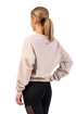 Dámská mikina Nebbia  Loose Fit Sweatshirt "Feeling Good" 420 cream