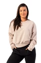 Dámská mikina Nebbia  Loose Fit Sweatshirt "Feeling Good" 420 cream