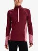 Dámská mikina Under Armour  ColdGear 1/2 Zip-RED