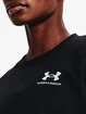 Dámská mikina Under Armour  Essential Fleece Crew-BLK