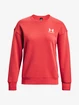 Dámská mikina Under Armour  Essential Fleece Crew-RED