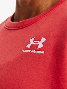 Dámská mikina Under Armour  Essential Fleece Crew-RED