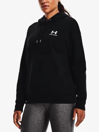 Dámská mikina Under Armour Essential Fleece Hoodie-BLK