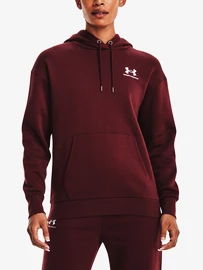 Dámská mikina Under Armour Essential Fleece Hoodie-RED