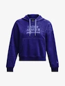 Dámská mikina Under Armour  Essential Script Hoodie-BLU